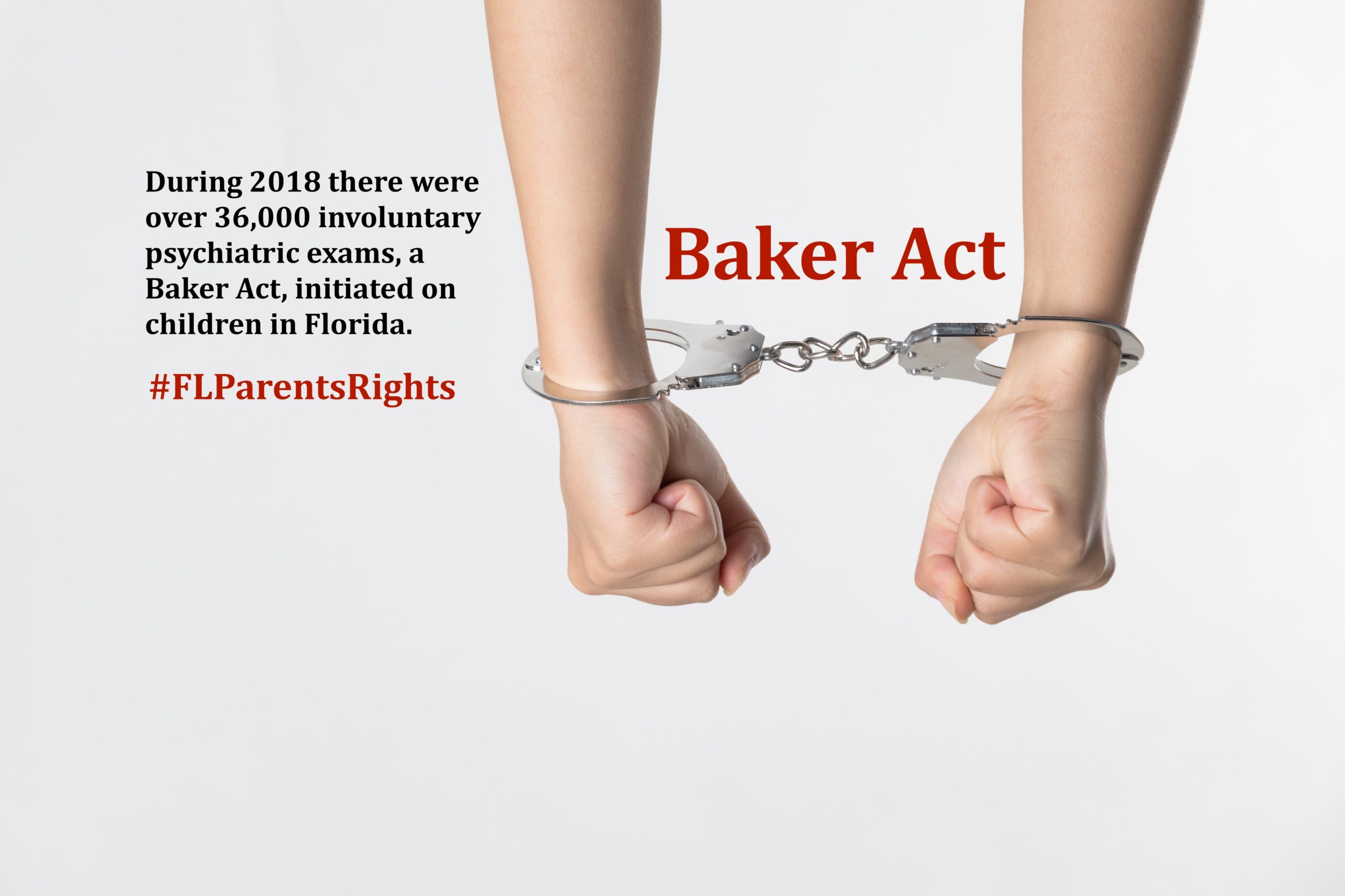 The fundamental right of a parent to help their child is being ignored despite the fact that there is an existing provision for the parent to be given an opportunity to help their child as part of the Baker Act law.